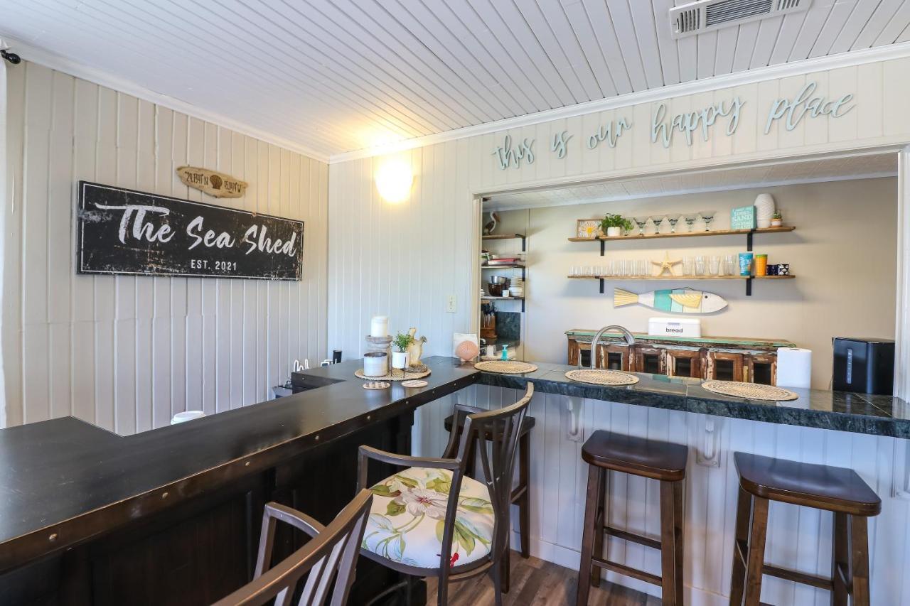 One-Of-A-Kind Beach Home With Lounge Bar Game Room Galveston Exteriör bild